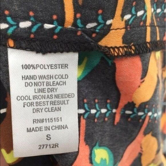 Romeo and Juliet bird dress fall colors high low mini Small BoxS - Picture 4 of 7